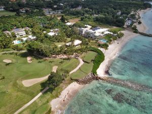 Casa De Campo (Teeth Of The Dog) Aerial 4th Green And 5th Tees